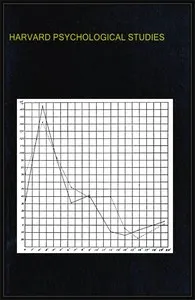Harvard Psychological Studies, Volume 2 — Anonymous cover