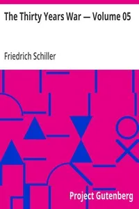 The Thirty Years War — Volume 05 — Friedrich Schiller cover
