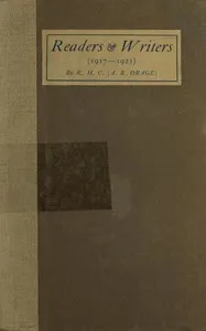 Readers and Writers (1917-1921) cover