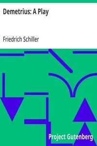 Demetrius: A Play — Friedrich Schiller cover