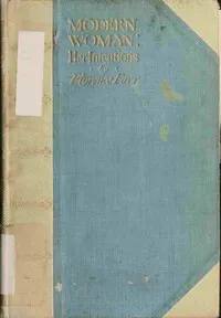 Modern Woman: Her Intentions — Florence Farr cover