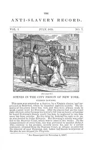 The Anti-Slavery Record, Volume 1, No. 7 — American Anti-Slavery Society cover