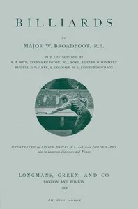 Billiards — William Broadfoot cover