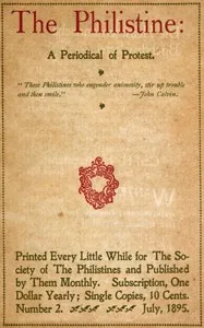 The Philistine : $b a periodical of protest (Vol. I, No. 2, July 1895) — Various cover