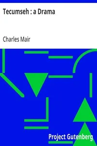 Tecumseh : a Drama — Charles Mair cover