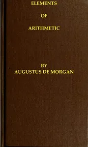 Elements of arithmetic — Augustus De Morgan cover
