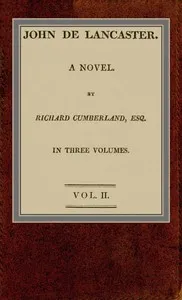 John de Lancaster: a novel; vol. II. — Richard Cumberland cover