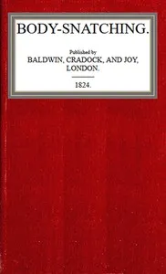 Body-snatching — Anonymous cover