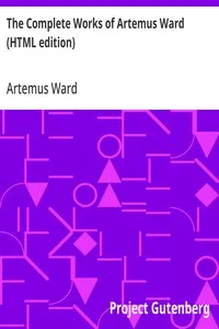 The Complete Works of Artemus Ward (HTML edition) — Artemus Ward cover