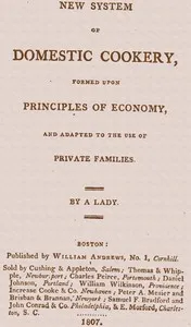 New system of domestic cookery, formed upon principles of economy, and adapted to the use of private families — Maria Eliza Ketelby Rundell cover
