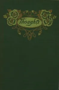 Thoughts: Selected from the writings of favorite authors — Oakland, Calif. Fabiola hospital association cover
