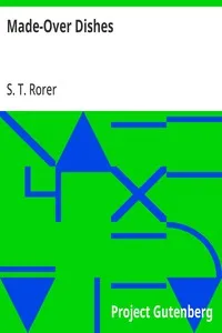 Made-Over Dishes — S. T. Rorer cover