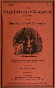 The Yale literary magazine (Vol. LXXXIX, No. 3, December 1923) — Various cover