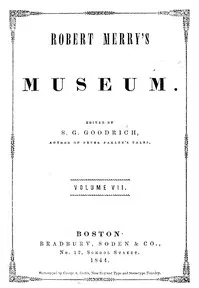 Robert Merry's Museum, Vol. VII, No. 1-6 — Various cover