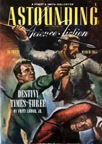 Destiny times three — Fritz Leiber cover
