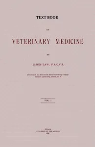 Text book of veterinary medicine, Volume 1 (of 5) — James Law cover