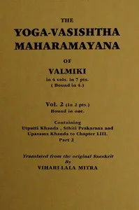 The Yoga-Vasishtha Maharamayana of Valmiki, Vol. 2 (of 4), Part 2 (of 2) — Valmiki cover