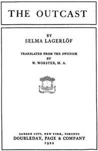 The outcast — Selma Lagerlöf cover