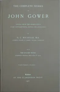 The complete works of John Gower, volume 2 : $b The English works — John Gower cover