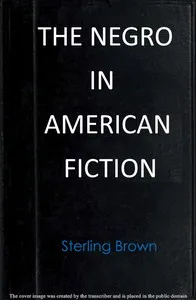 The Negro in American fiction cover