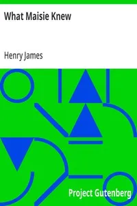 What Maisie Knew — Henry James cover