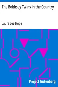 The Bobbsey Twins in the Country — Laura Lee Hope cover