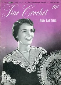 Fine crochet and tatting — Spool Cotton Co. cover