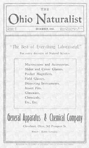 The Ohio Naturalist, vol. II, no. 2, December, 1901 — Ohio State University. Biological Club cover