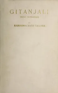 Gitanjali — Rabindranath Tagore cover
