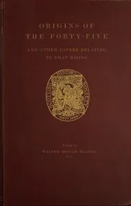Origins of the 'Forty-five : $b and other papers relating to that rising — Anonymous cover