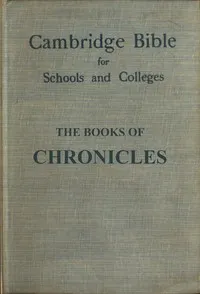 The books of Chronicles : $b With maps, notes and introduction cover