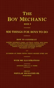 The boy mechanic, book 3 : $b 800 things for boys to do — Anonymous cover
