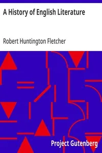 A History of English Literature cover