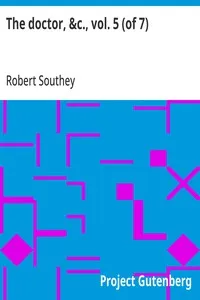 The doctor, &c., vol. 5 (of 7) — Robert Southey cover