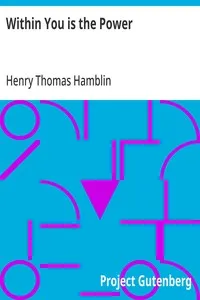 Within You is the Power — Henry Thomas Hamblin cover
