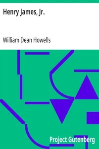 Henry James, Jr. cover