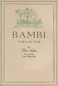 Bambi : $b A life in the woods — Felix Salten cover