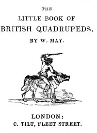 The little book of British quadrupeds — W. May cover