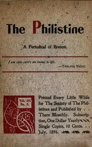 The Philistine: a periodical of protest (Vol. III, No. 2, July 1896) — Various cover