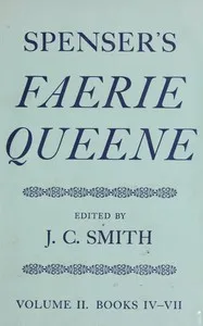 Spenser's Faerie Queene, Vol. 2 (of 2) : $b Books IV-VII — Edmund Spenser cover