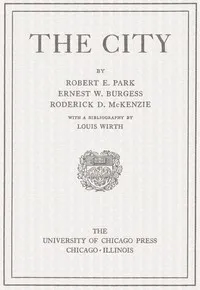 The city — Robert Ezra Park cover