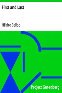 First and Last — Hilaire Belloc cover