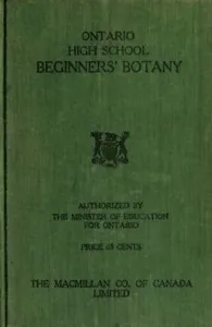 Beginners' botany — L. H. (Liberty Hyde) Bailey cover