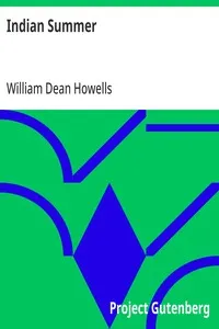 Indian Summer — William Dean Howells cover