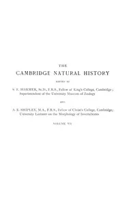 The Cambridge natural history, Vol. 07 (of 10) — George Albert Boulenger cover