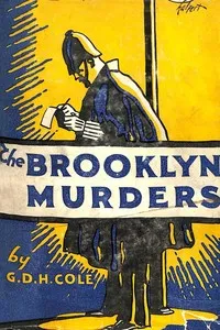 The Brooklyn murders — G. D. H. (George Douglas Howard) Cole cover