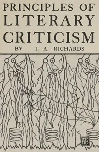 Principles of literary criticism — I. A. (Ivor Armstrong) Richards cover