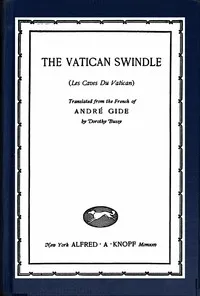 The Vatican swindle : $b (Les caves du Vatican) cover