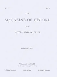 The magazine of history with notes and queries (Vol. I, No. 2) — Various cover