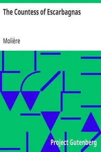 The Countess of Escarbagnas — Molière cover